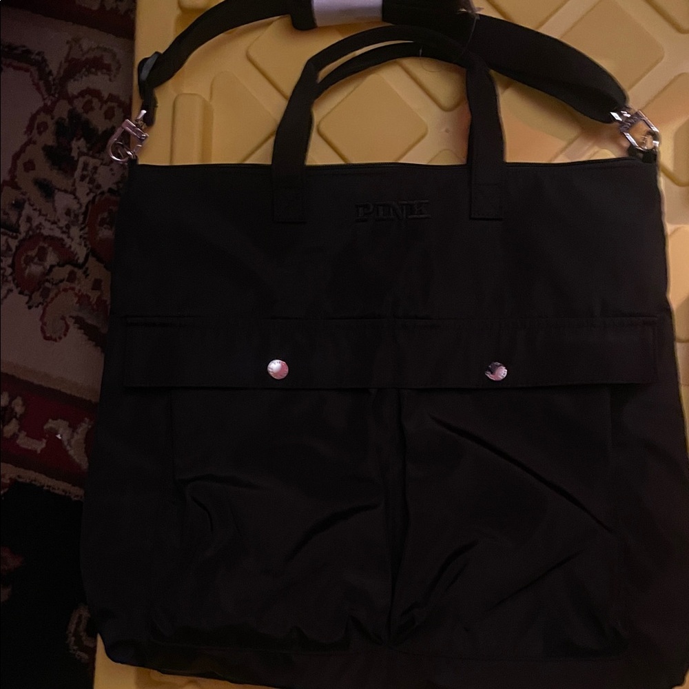 PINK Victoria's Secret Black Tote Bag